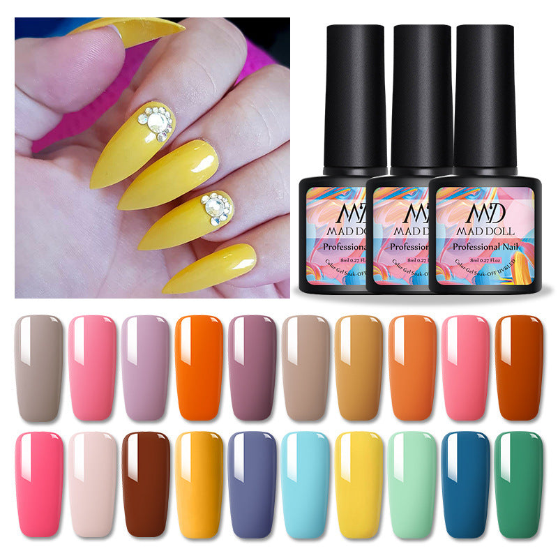 MAD DOL Gelatinous Texture Nail Polish-1