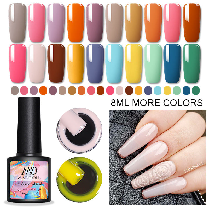 MAD DOL Gelatinous Texture Nail Polish-2