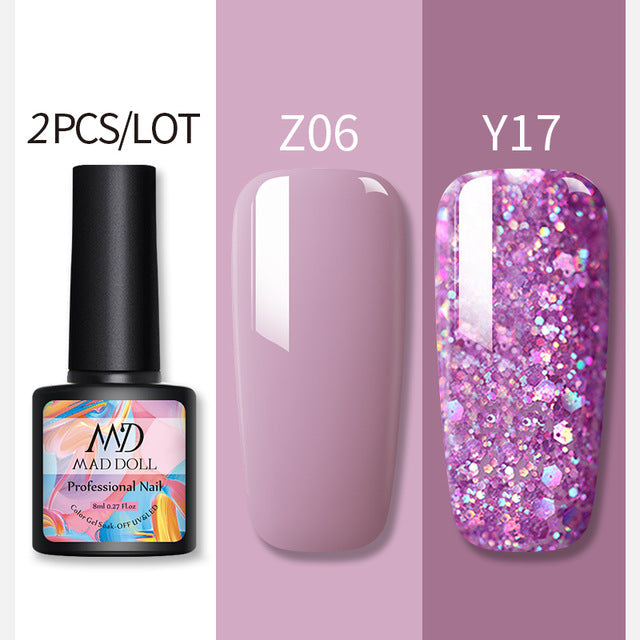 MAD DOL Gelatinous Texture Nail Polish-7