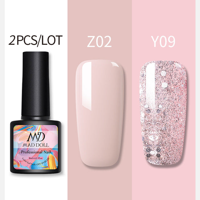 MAD DOL Gelatinous Texture Nail Polish-9