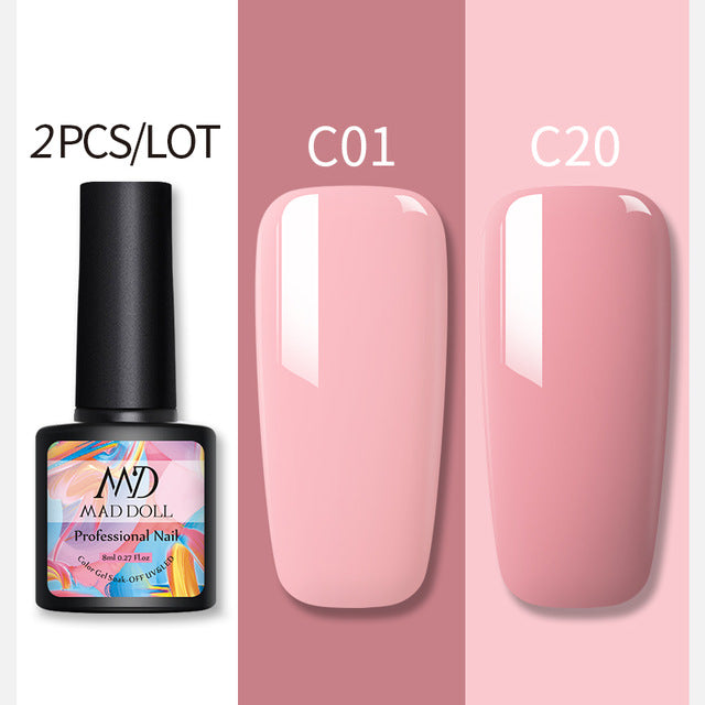 MAD DOL Gelatinous Texture Nail Polish-11