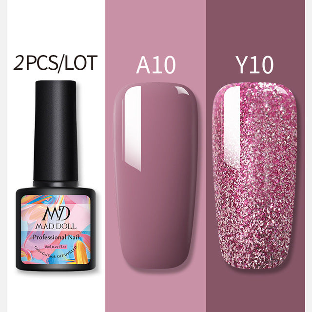 MAD DOL Gelatinous Texture Nail Polish-12