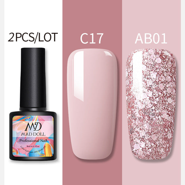 MAD DOL Gelatinous Texture Nail Polish-13