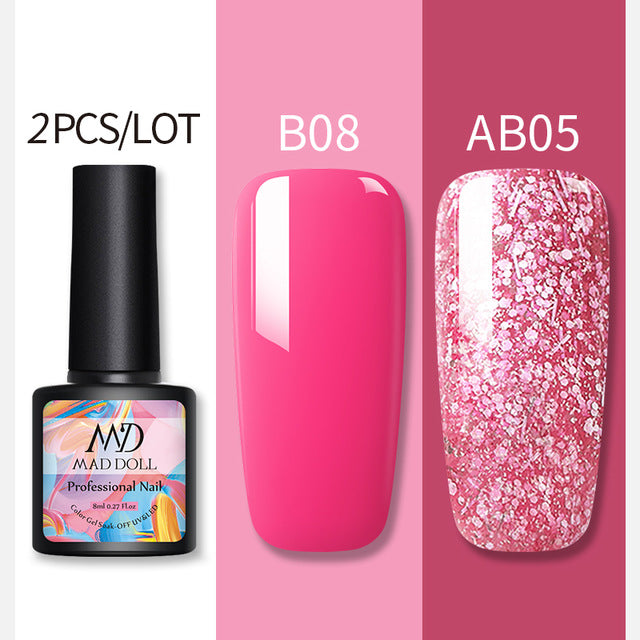 MAD DOL Gelatinous Texture Nail Polish-16
