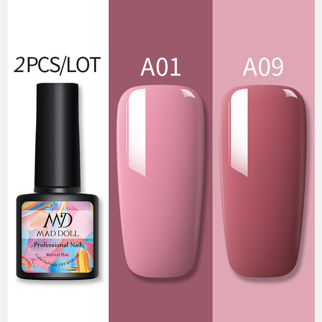 MAD DOL Gelatinous Texture Nail Polish-19