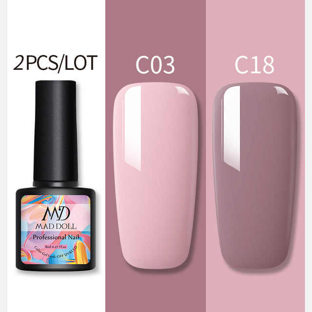 MAD DOL Gelatinous Texture Nail Polish-27