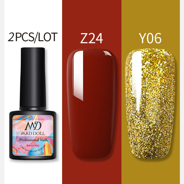 MAD DOL Gelatinous Texture Nail Polish-28