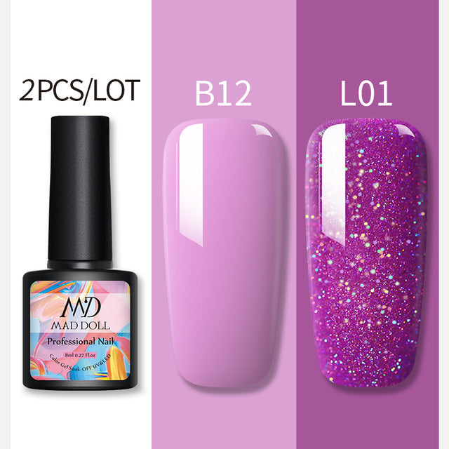 MAD DOL Gelatinous Texture Nail Polish-29