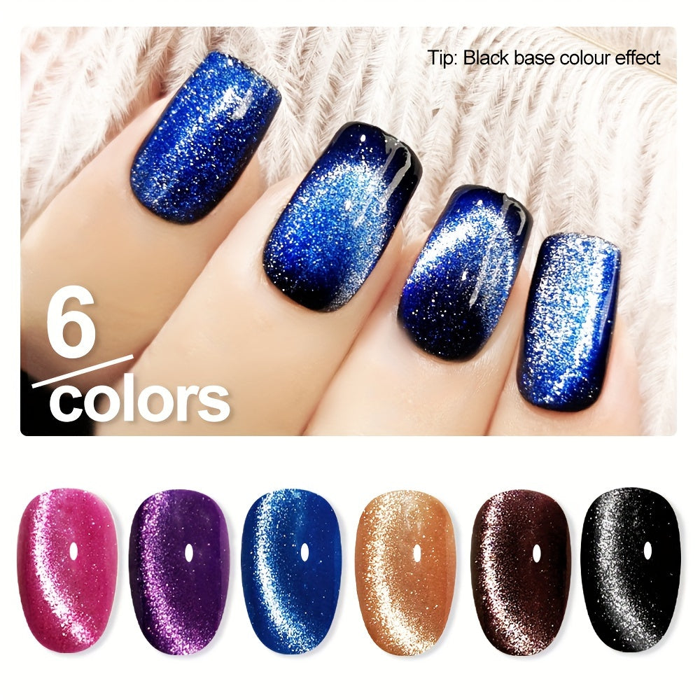 Magnetic Gel Nail Polish Set-4