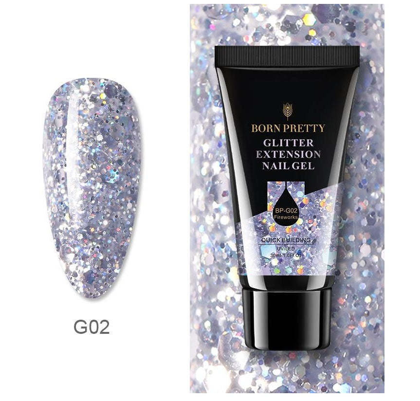 Manicure Floral Extension For Extended Nail Gel To Extend Nail Gel quickly-0