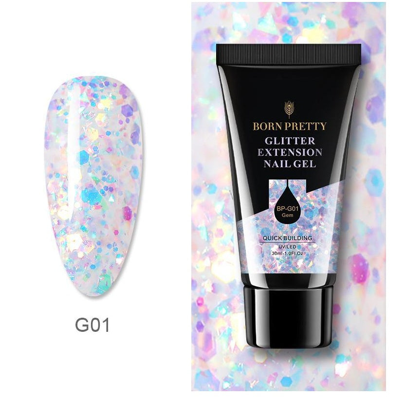 Manicure Floral Extension For Extended Nail Gel To Extend Nail Gel quickly-1