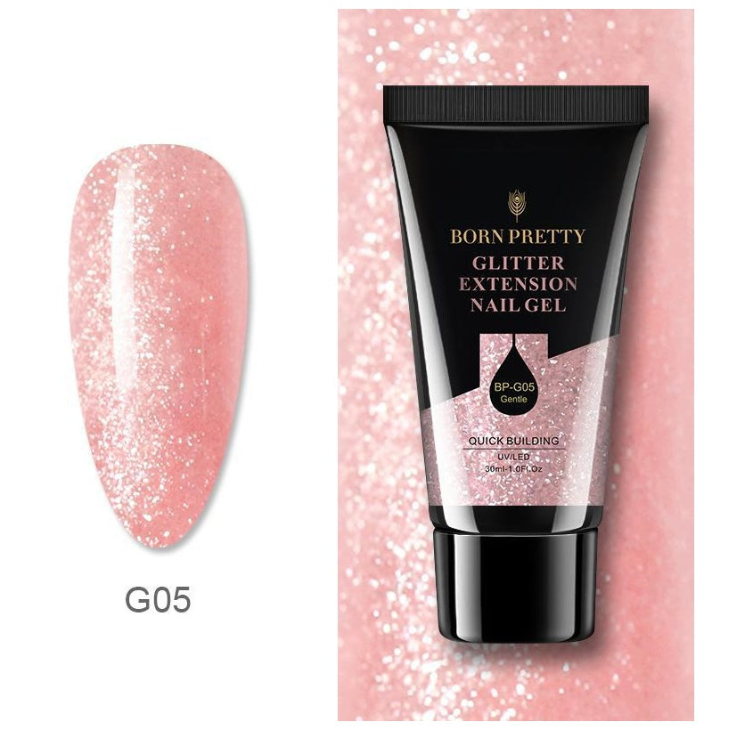 Manicure Floral Extension For Extended Nail Gel To Extend Nail Gel quickly-5