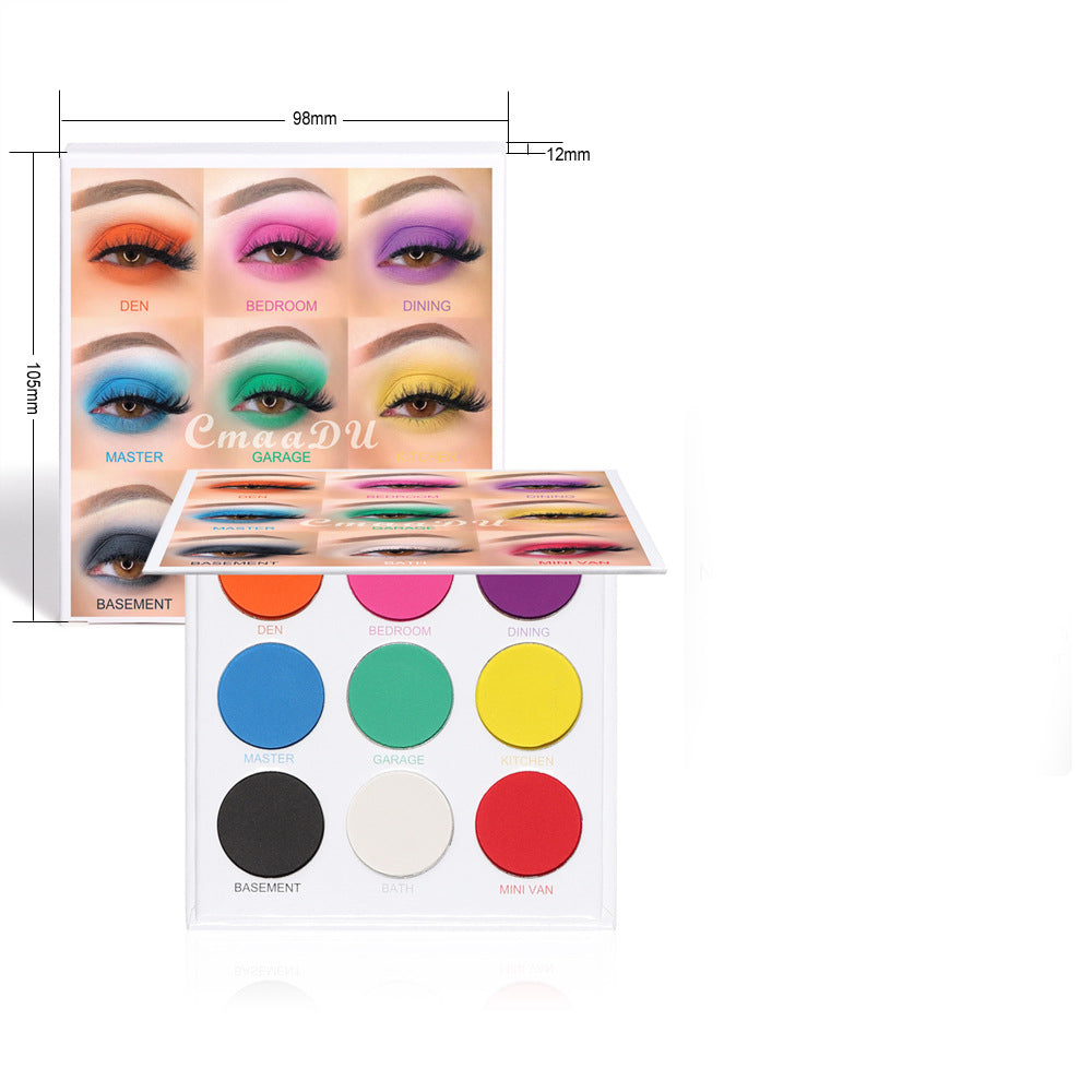 Matte And Metallic Glitter Eyeshadow Palette-1