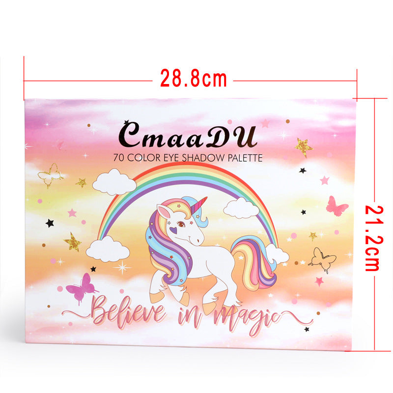 Matte Glitter Metal Eyeshadow Palette-4