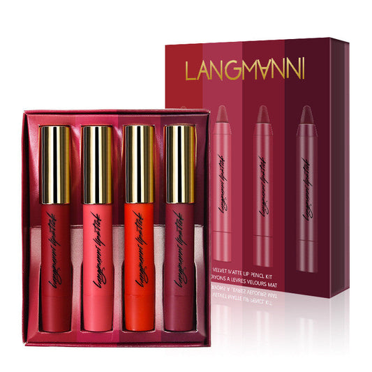 Matte Moisturizing Lipstick Pen Set-0