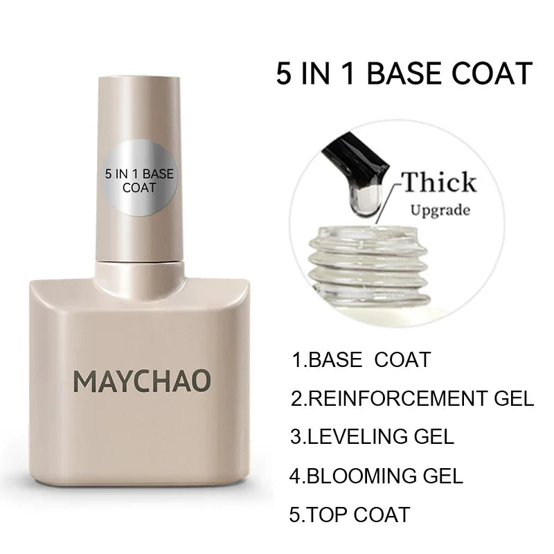 Maychao 12ml Cat Eye Gel Nail Polish Rainbow Effect-73