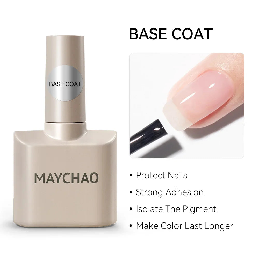 Maychao 12ml Cat Eye Gel Nail Polish Rainbow Effect-40