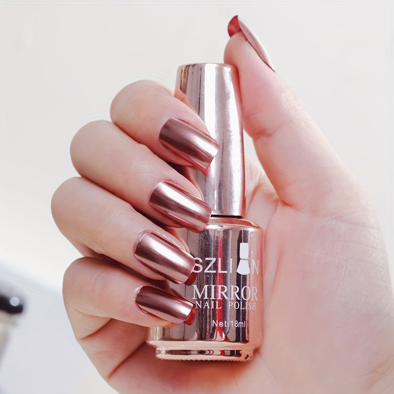Mirror Effect Nail Polish-2