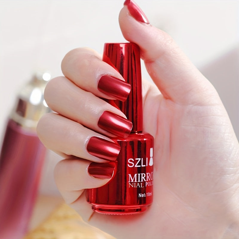 Mirror Effect Nail Polish-4