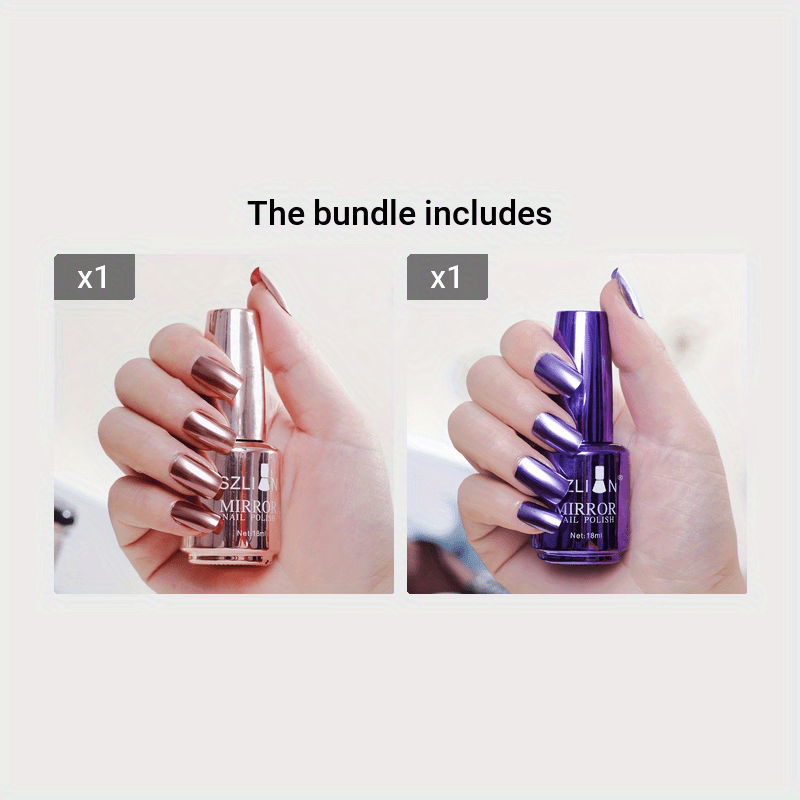 Mirror Effect Nail Polish-13