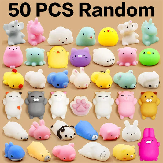 Mochi Squishies Kawaii Animal Stress Relief Toys-0