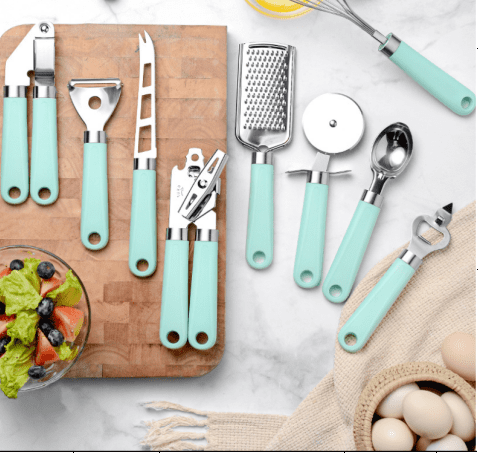 Modern and Simple Stainless Steel Kitchen Utensils-0