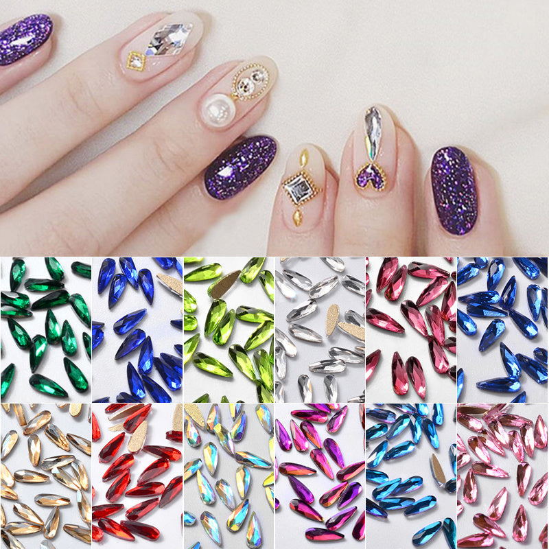 Nail Art Rhinestones Glitter Nail Art-0