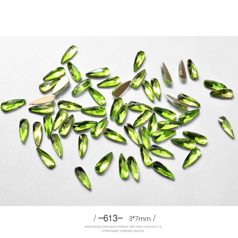 Nail Art Rhinestones Glitter Nail Art-1