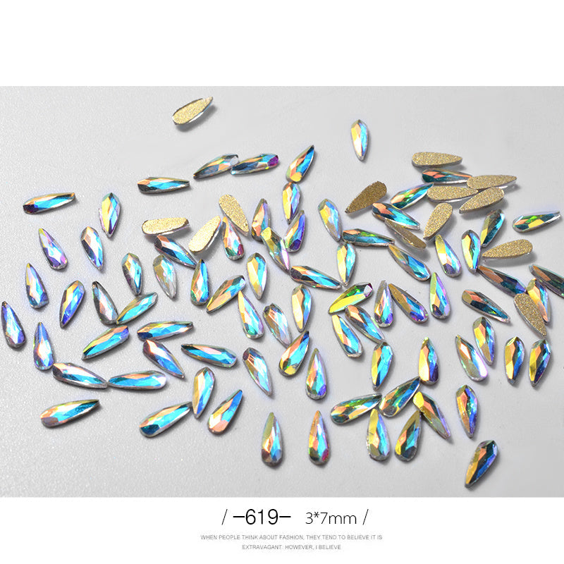 Nail Art Rhinestones Glitter Nail Art-3