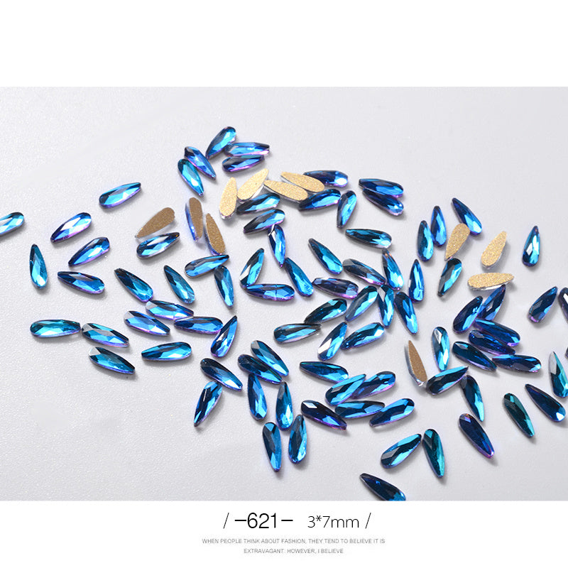 Nail Art Rhinestones Glitter Nail Art-11