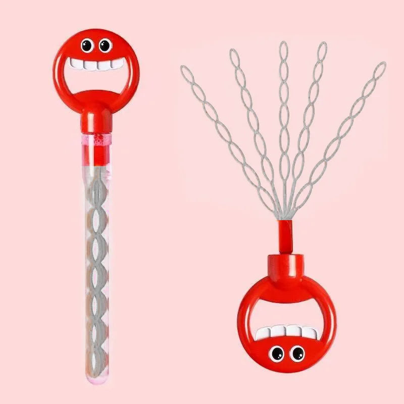 New Cute Happy Bubble Stick 32 Holes Five Claws Toys-5
