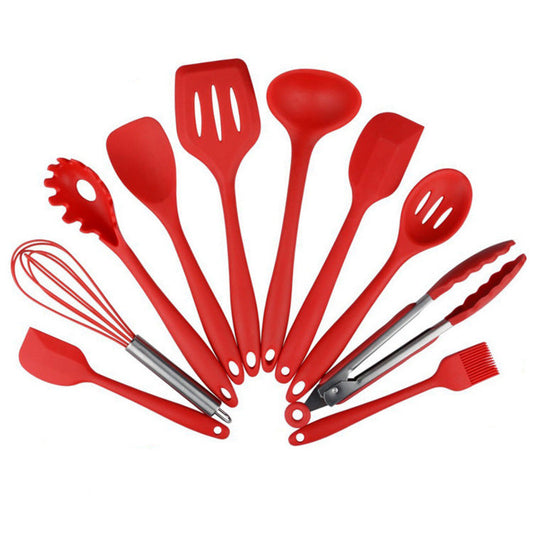 Non-Stick Silicone Kitchen Utensils Set-0