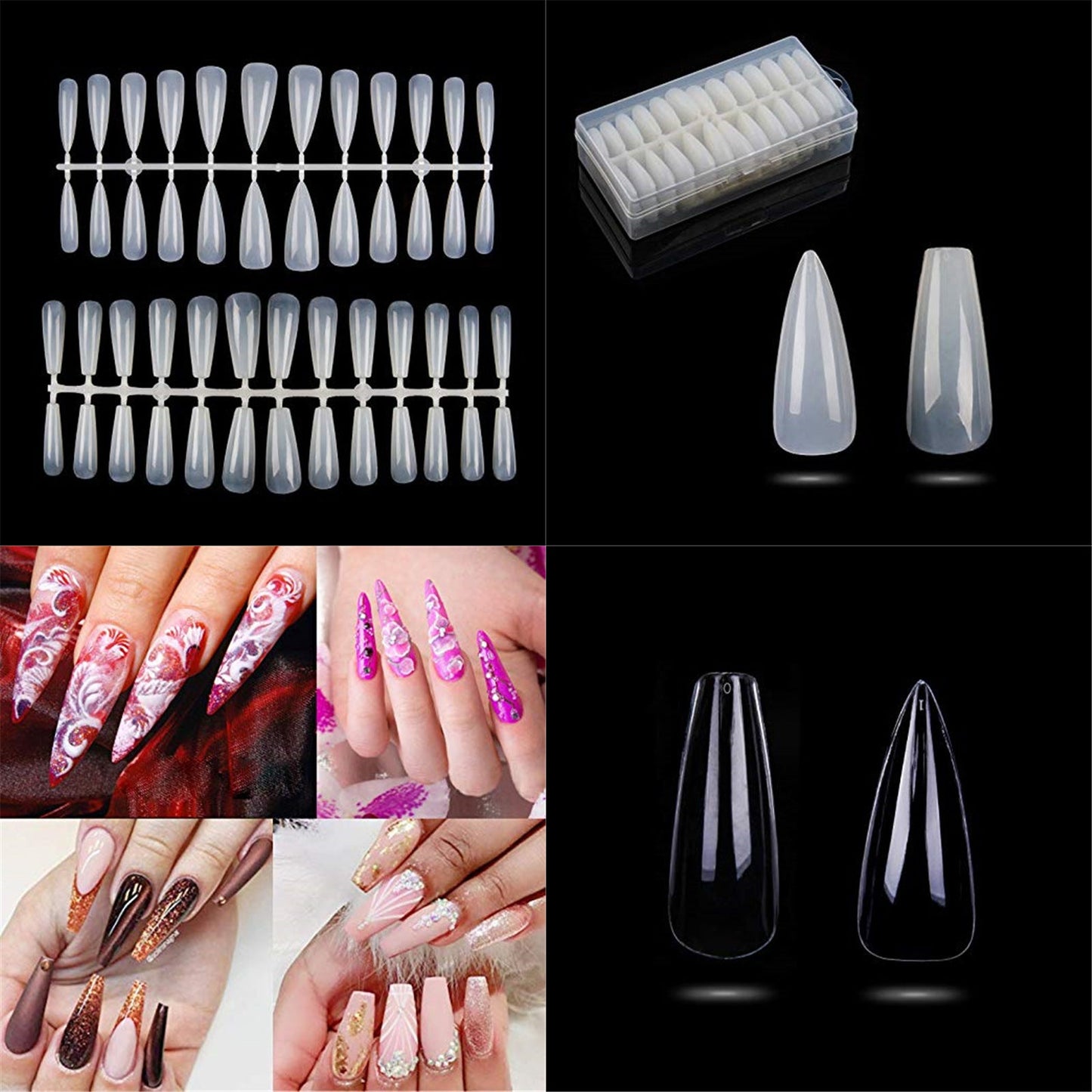 Non-marking false nails-1