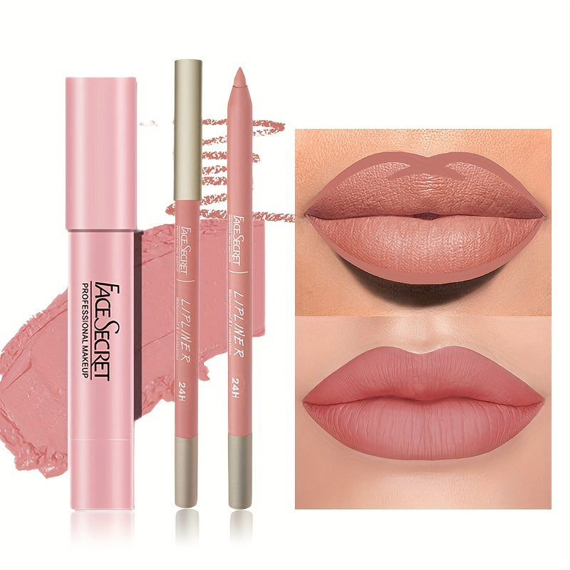 Nude Glam Duo Lip Set-1