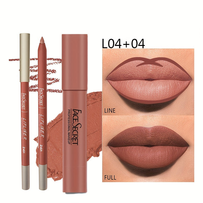 Nude Glam Duo Lip Set-2