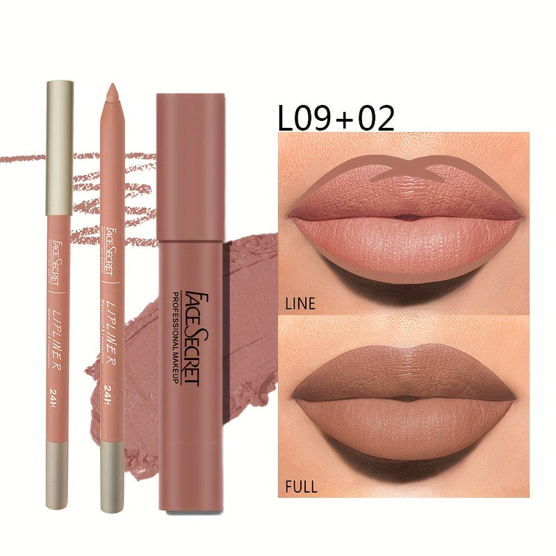Nude Glam Duo Lip Set-6