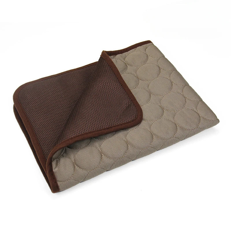 Pet Ice Silk Cooling Mat for Dogs and Cats-5