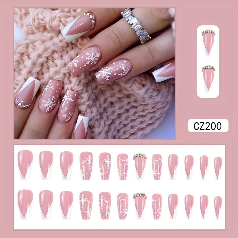 Pink Coffin Press-On Nails-2