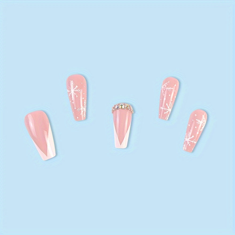 Pink Coffin Press-On Nails-3