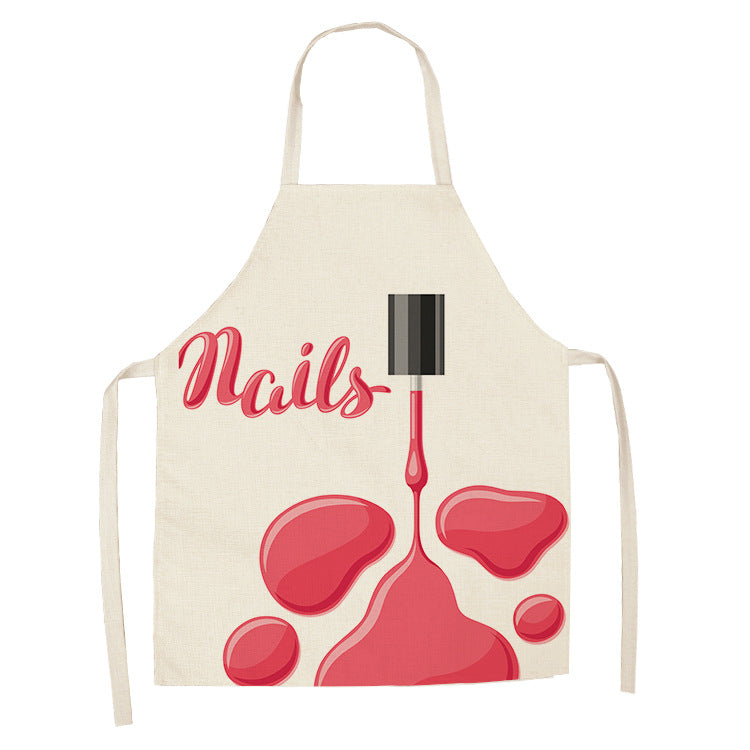 Pink Nail Polish Apron-2