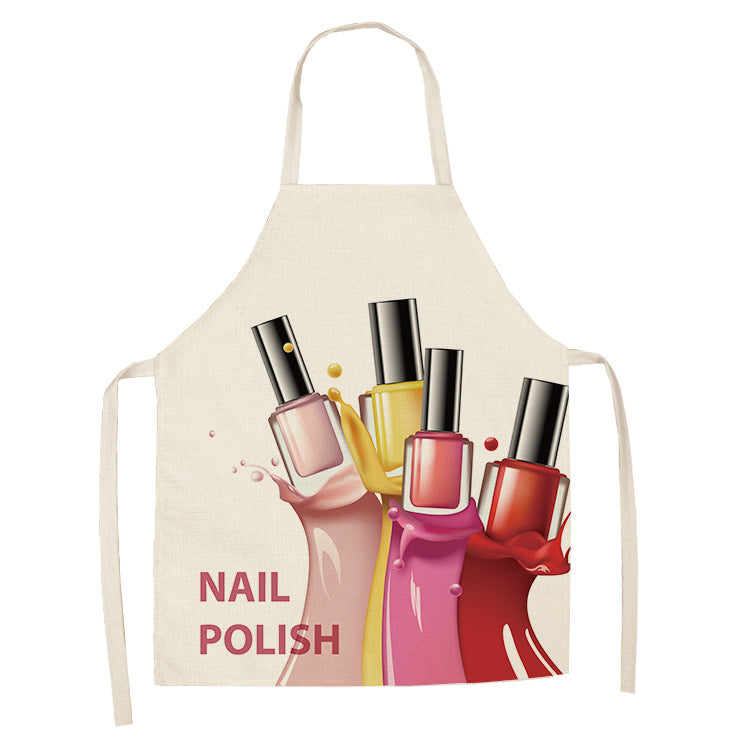 Pink Nail Polish Apron-3