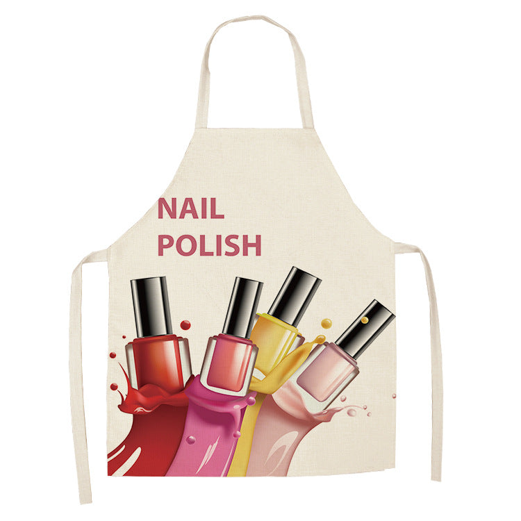 Pink Nail Polish Apron-5