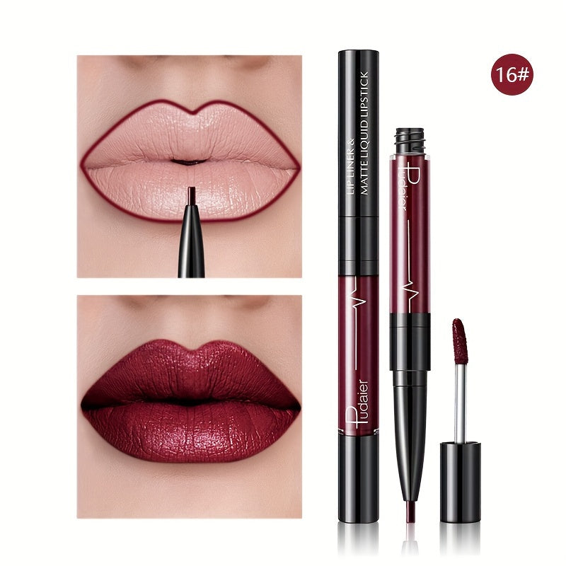 Pudaier's 16-Color Lipstick Set-17