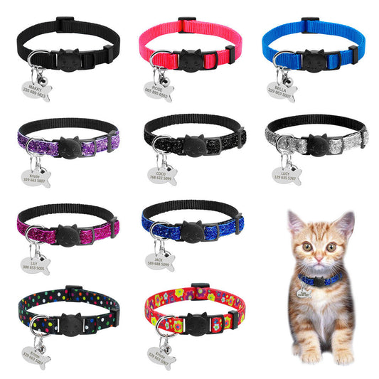 Quick Release Safety Cat Collars-0