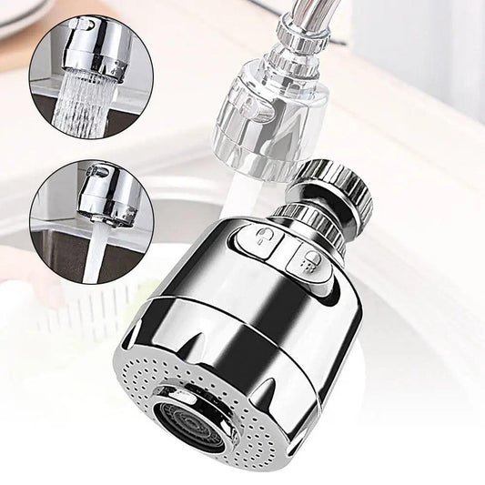 Revolutionary 360° Sink Aerator: Save Water and Clean with Ease!-0