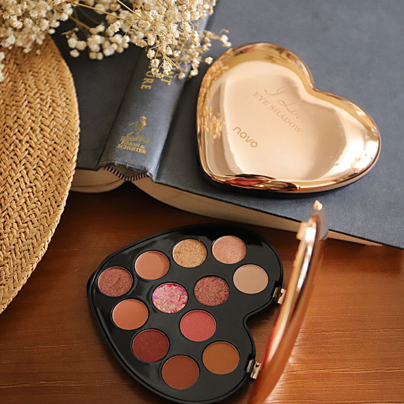 Romantic 12-Color Eye Shadow Palette-0