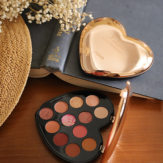 Romantic 12-Color Eye Shadow Palette-0
