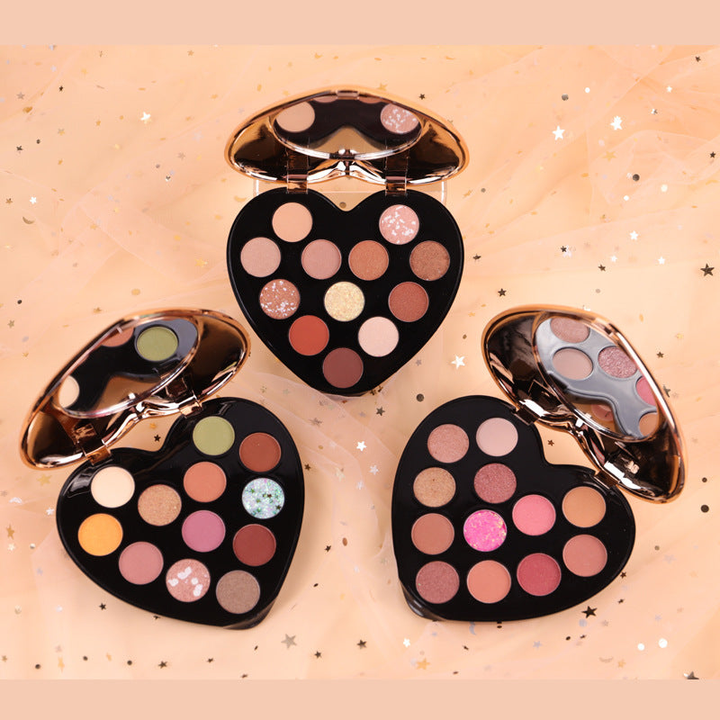 Romantic 12-Color Eye Shadow Palette-1