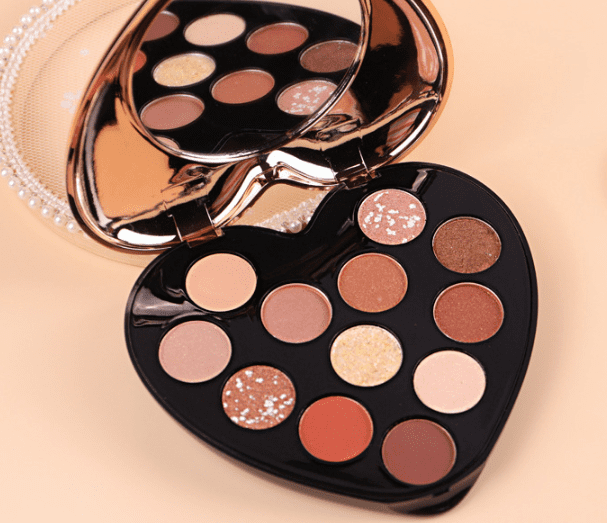 Romantic 12-Color Eye Shadow Palette-3