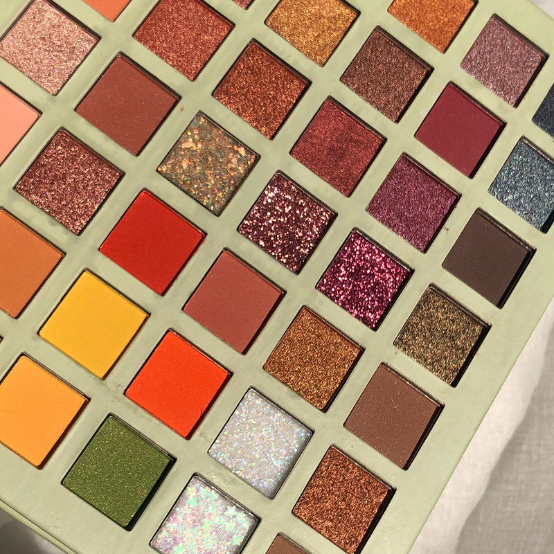 Rose Gold 42-Color Bead Eyeshadow Palette-3